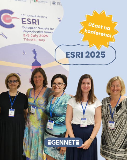 GENNET na evropské konferenci reprodukční imunologie v Terstu